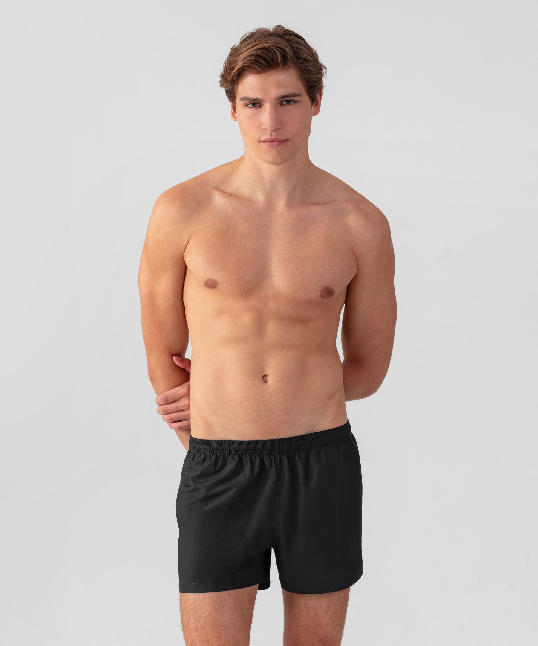 Swim Shorts: Black
