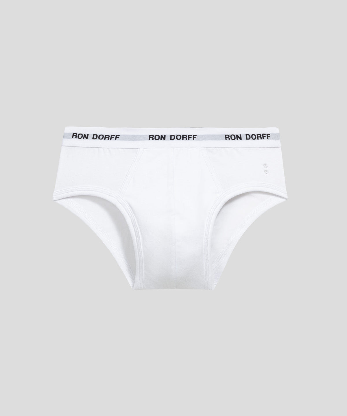 RON DORFF Y-Front Briefs: White