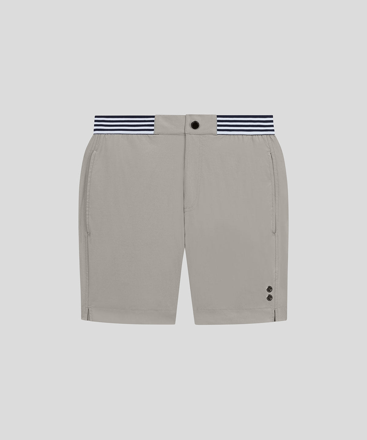 Urban Swim Shorts: Taupe Grey