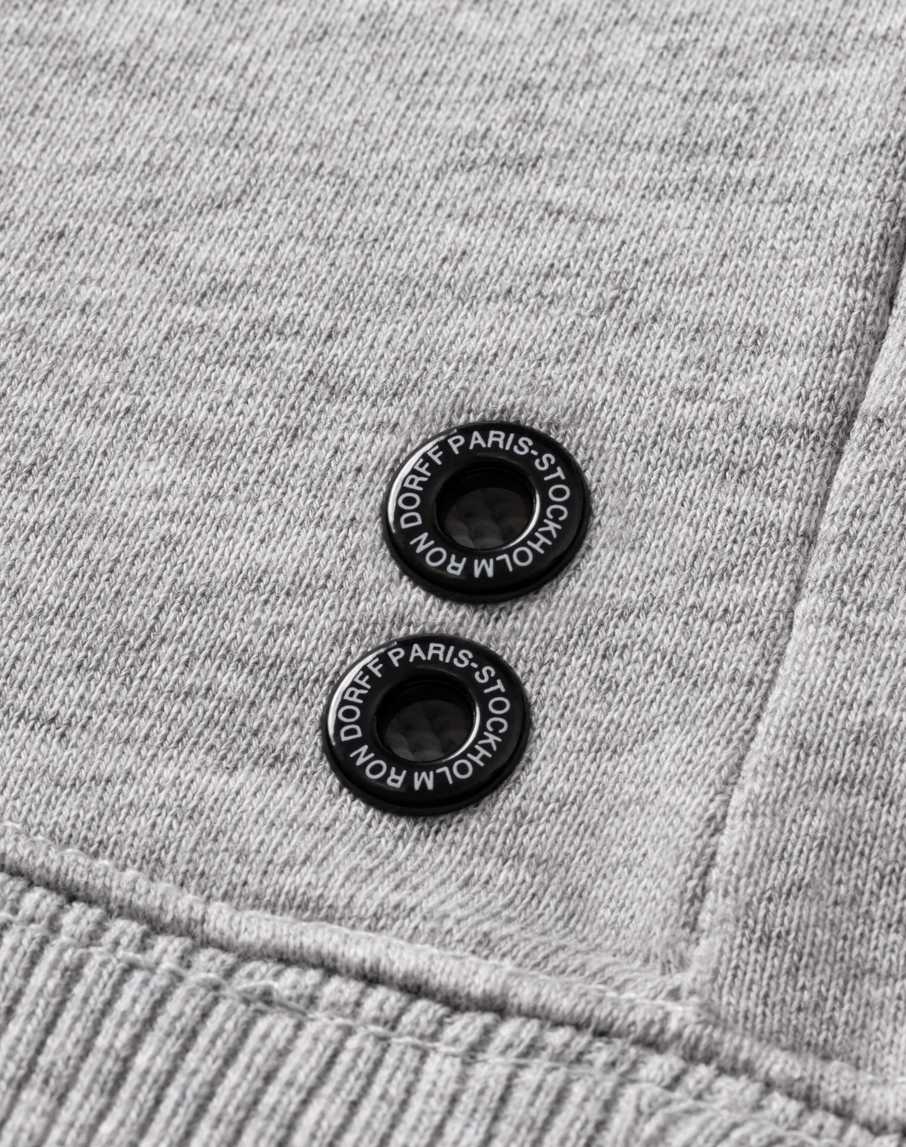 Organic Cotton Sweatshirt "DAD": Grey Melange