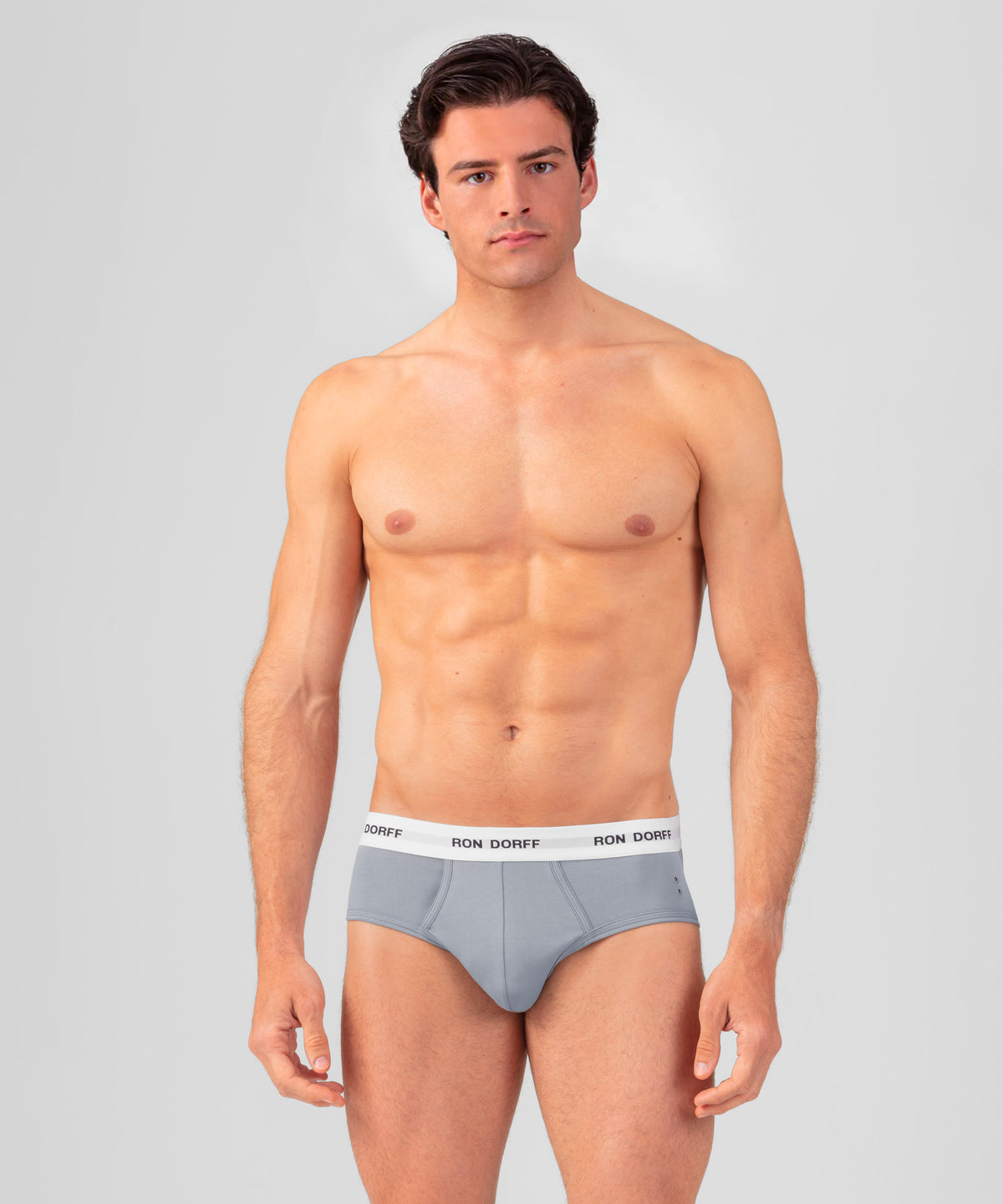 RON DORFF Y-Front Briefs: Glacial Blue