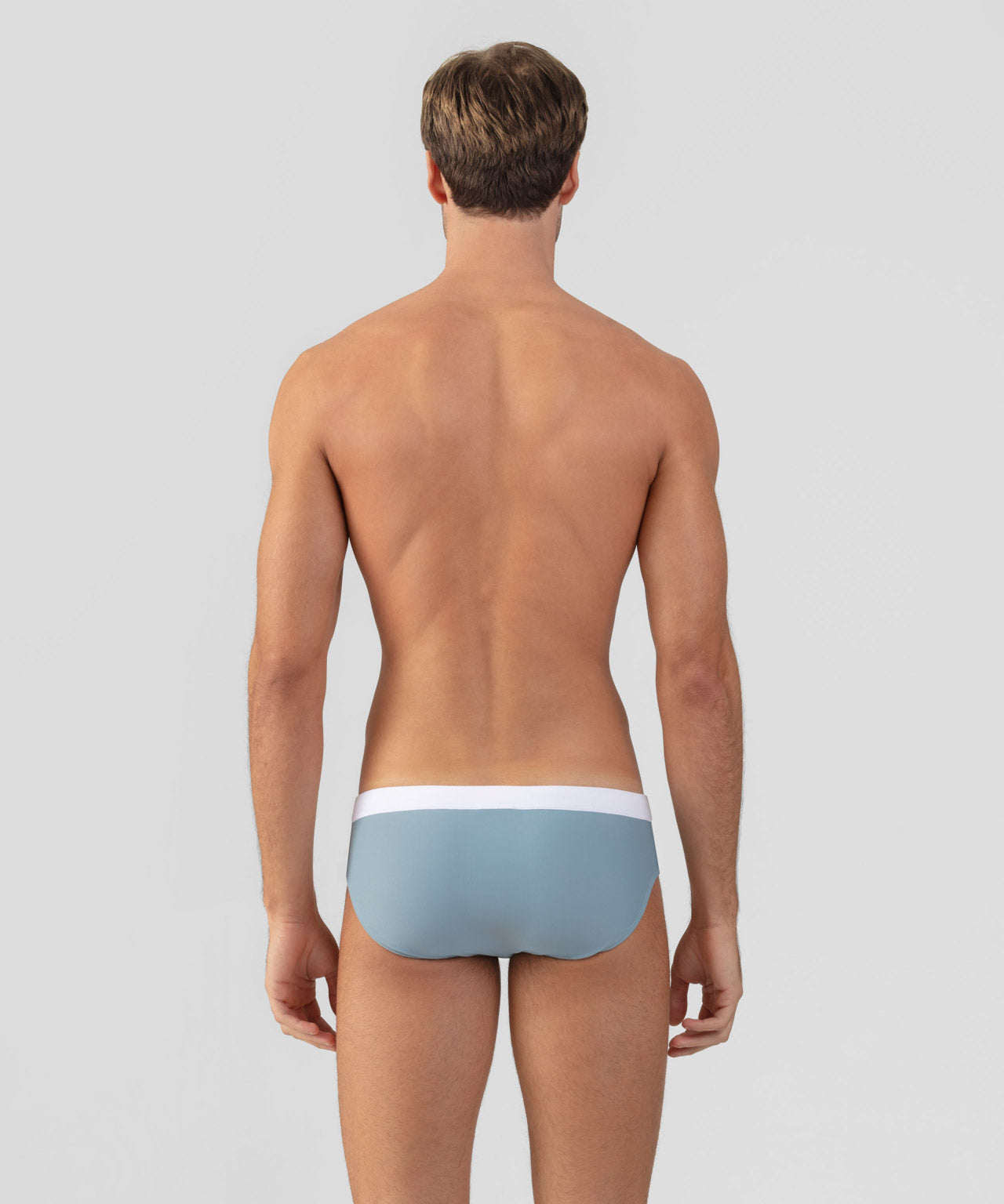 RD Swim Briefs w. Waistband: Aquamarine