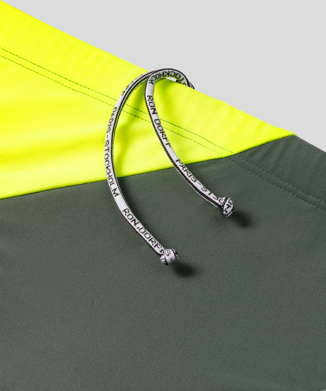 Slim Swim Briefs Bicolor: Green Shadow/Neon Yellow