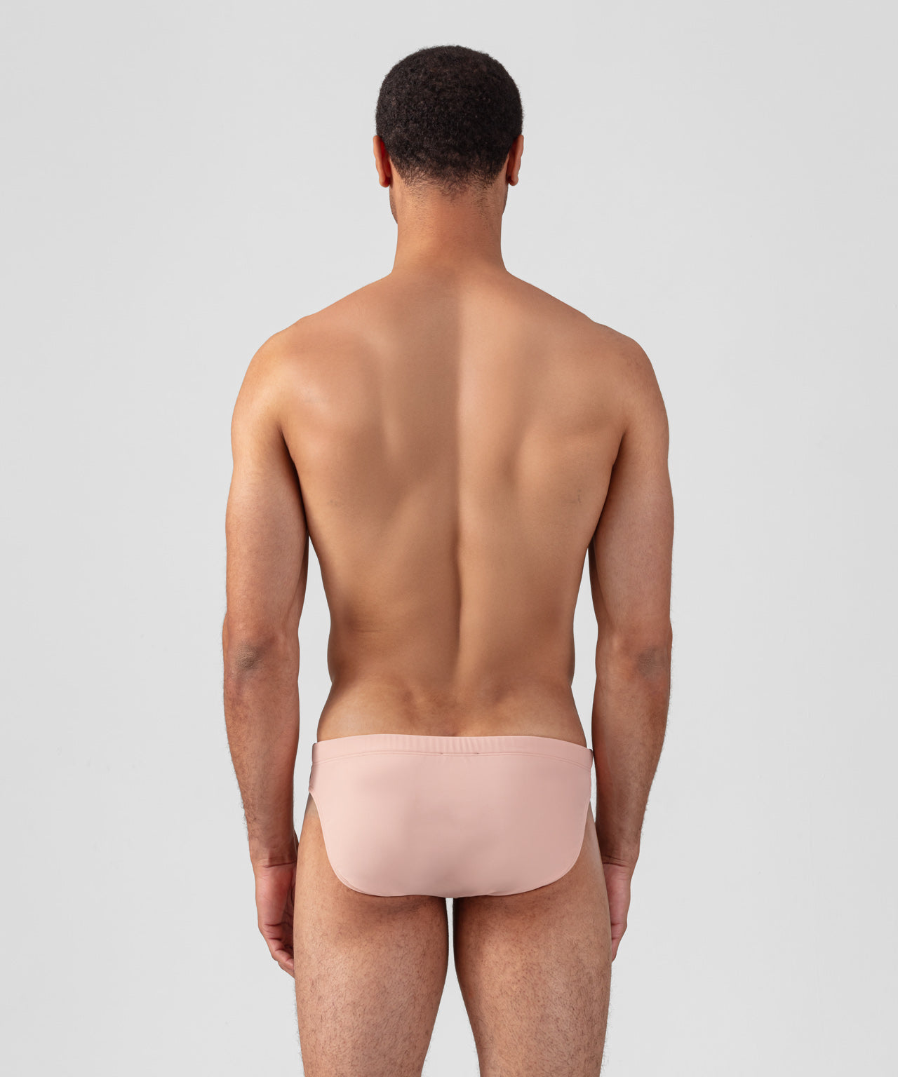 Slim Swim Briefs: Peach Nude