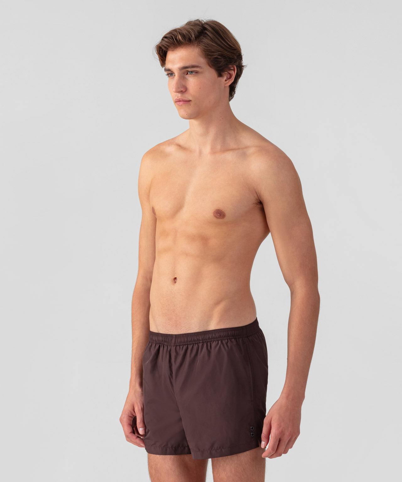 Swim Shorts: Espresso Nude