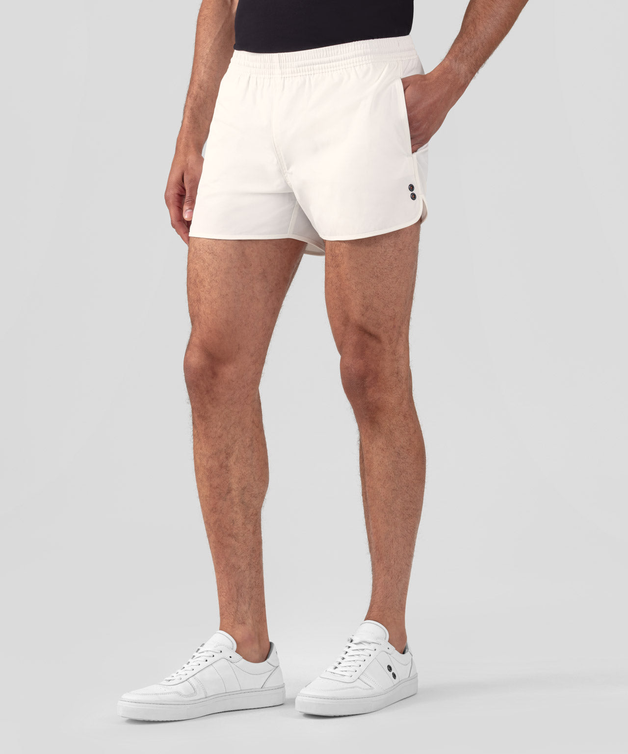 Marathon Exerciser Shorts: Off White