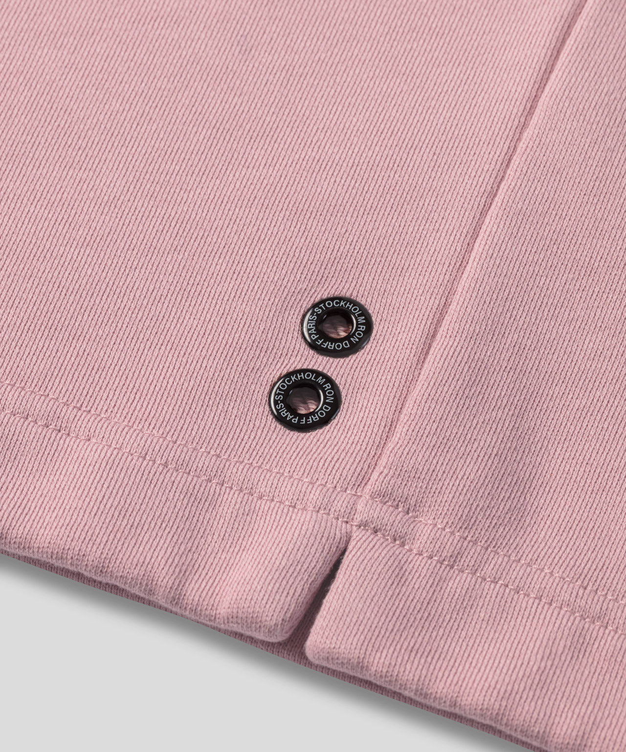Organic Cotton Sleeveless Sweatshirt "DISCIPLINE": Woodrose