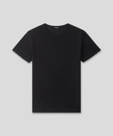 Cotton Mesh T-Shirt Eyelet Edition: Black
