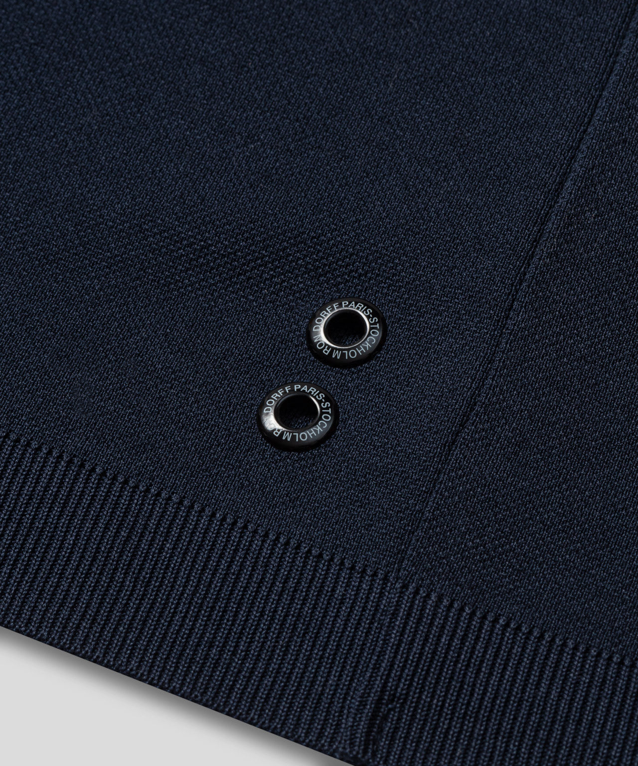 Cotton Piqué Premium Polo: Navy