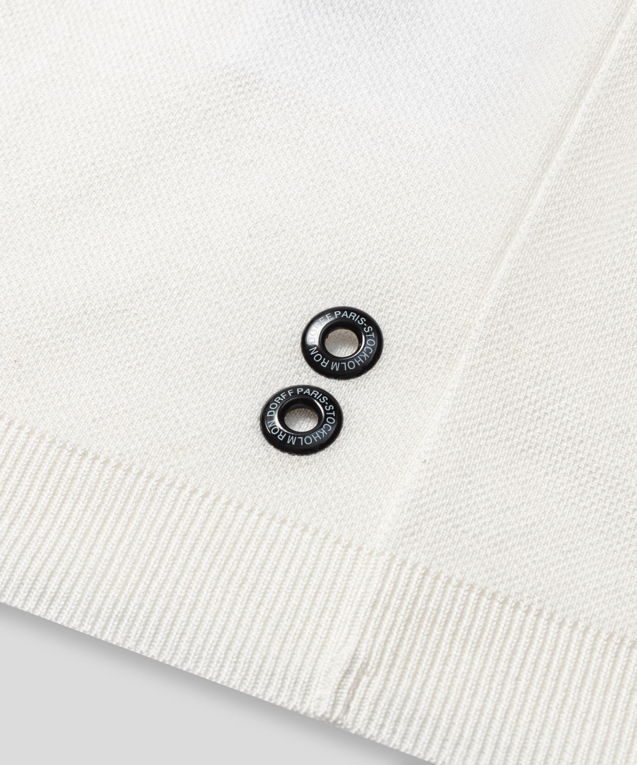 Cotton Piqué Premium Polo: Off White