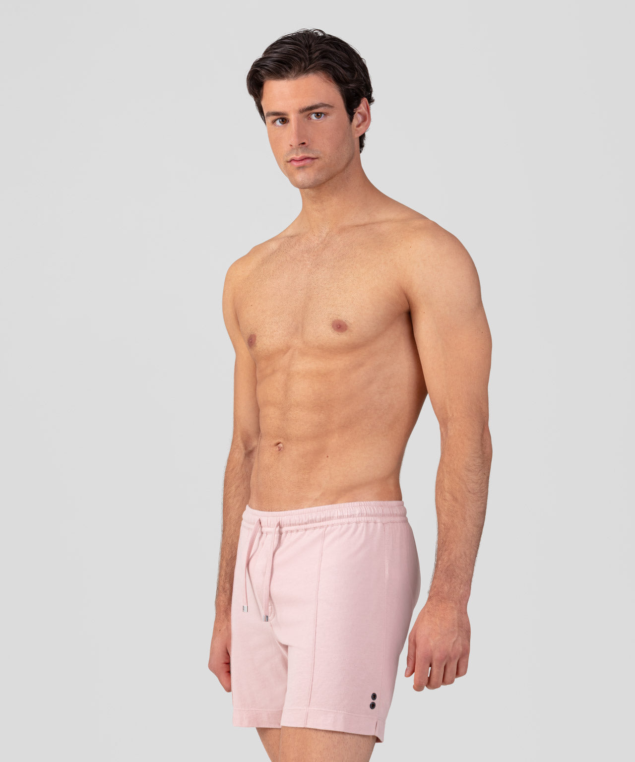Cotton Modal Home Shorts: Sunrise Pink