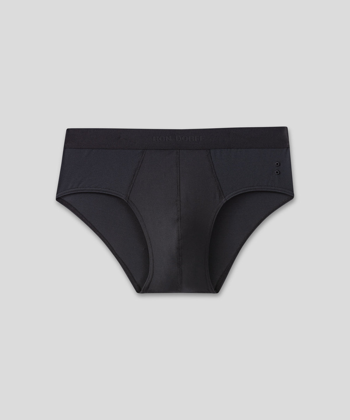 Sports Mesh Y-Front Briefs: Black