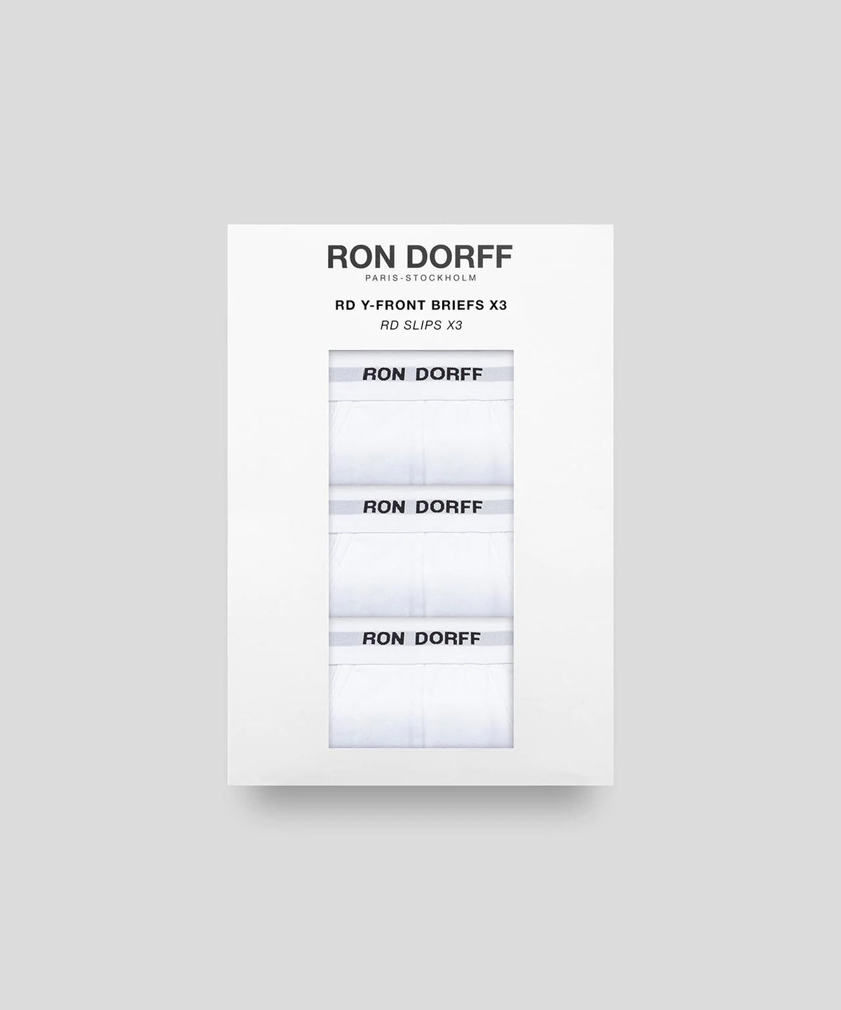 RON DORFF Y-Front Briefs Kit: White