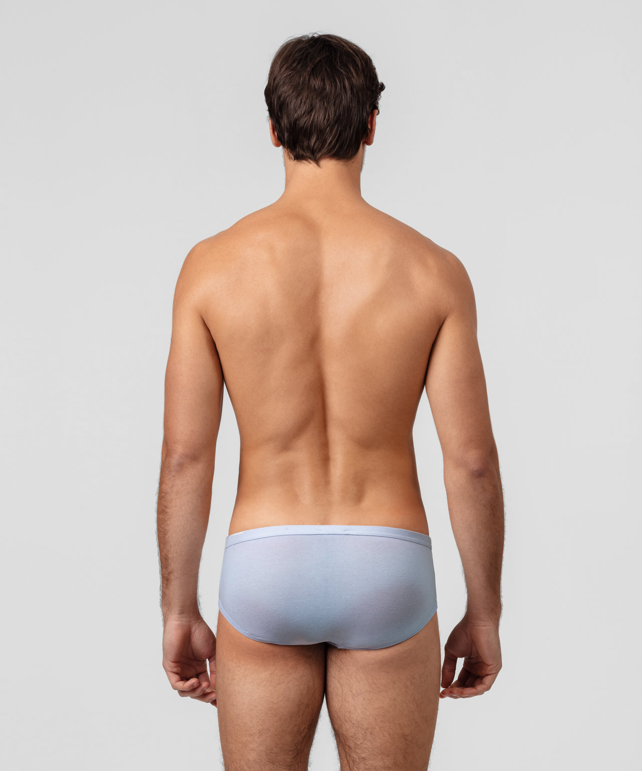 Y-Front Briefs: Arctic Blue