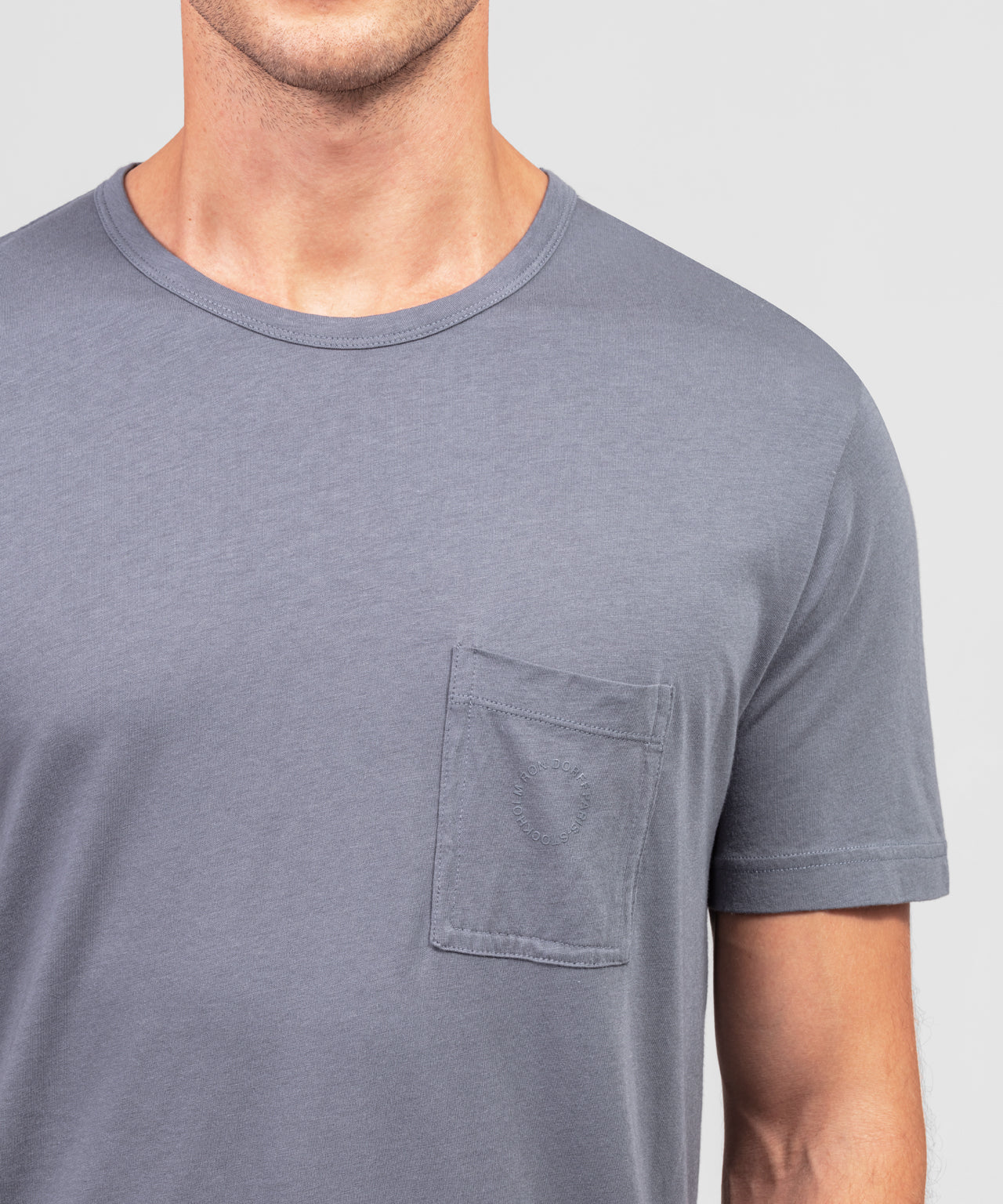 Cotton Modal Relaxed Fit T-Shirt: Stormy Weather