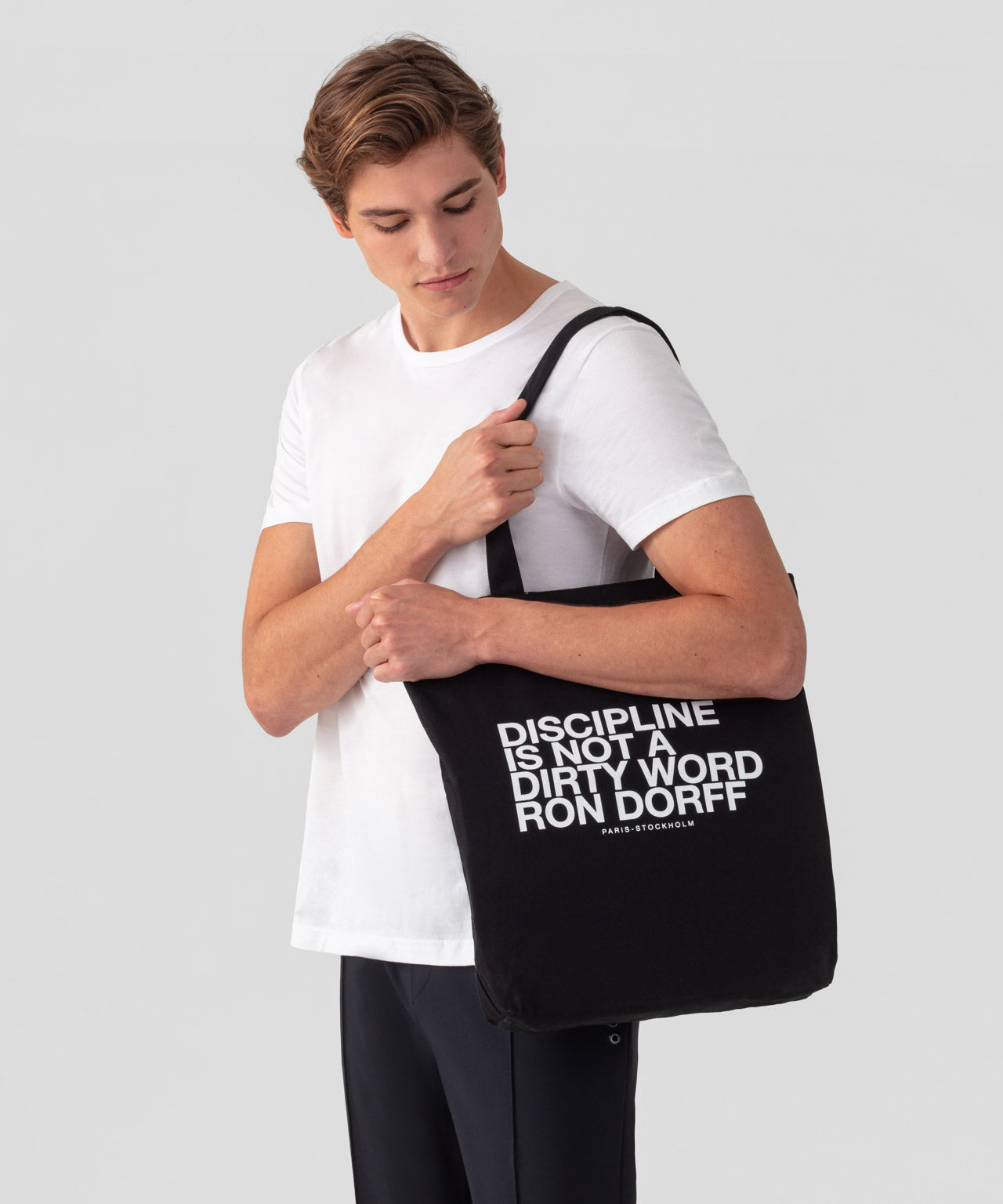 Tote Bag DISCIPLINE: Black