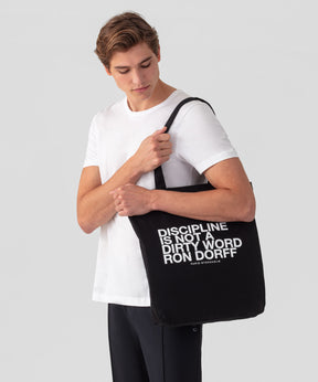 Tote Bag DISCIPLINE: Black