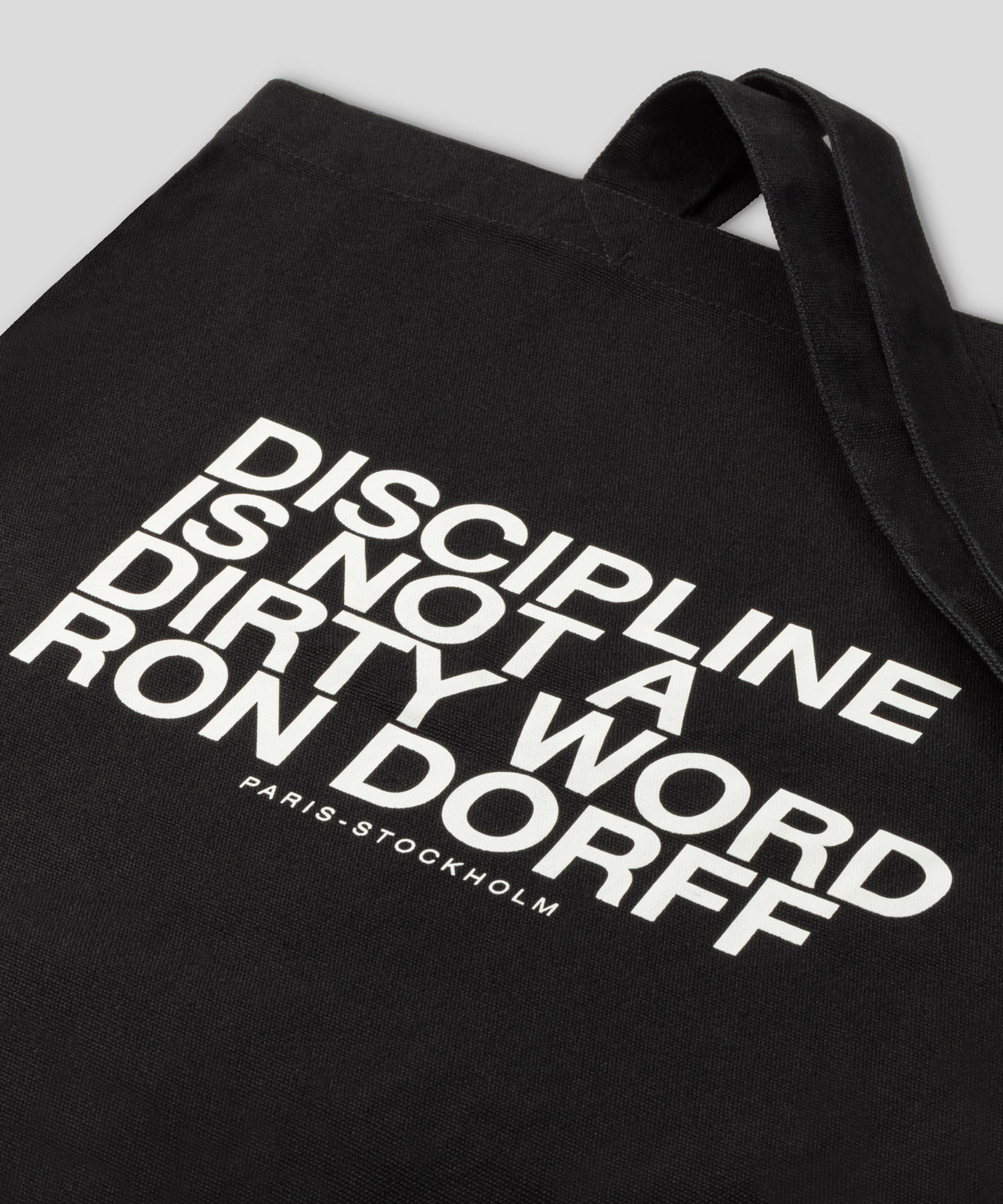 Tote Bag DISCIPLINE: Black