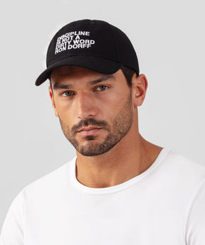 Coach Cap DISCIPLINE: Black