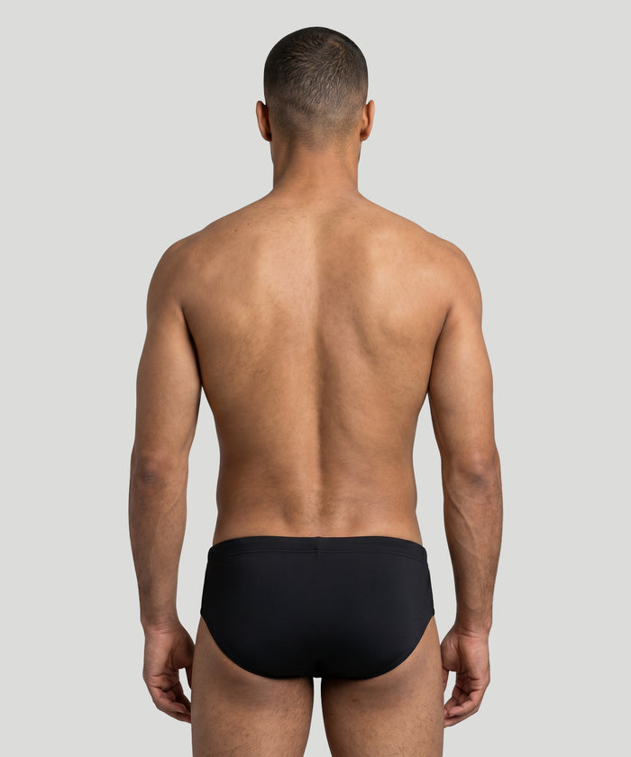 Swim Briefs: Black