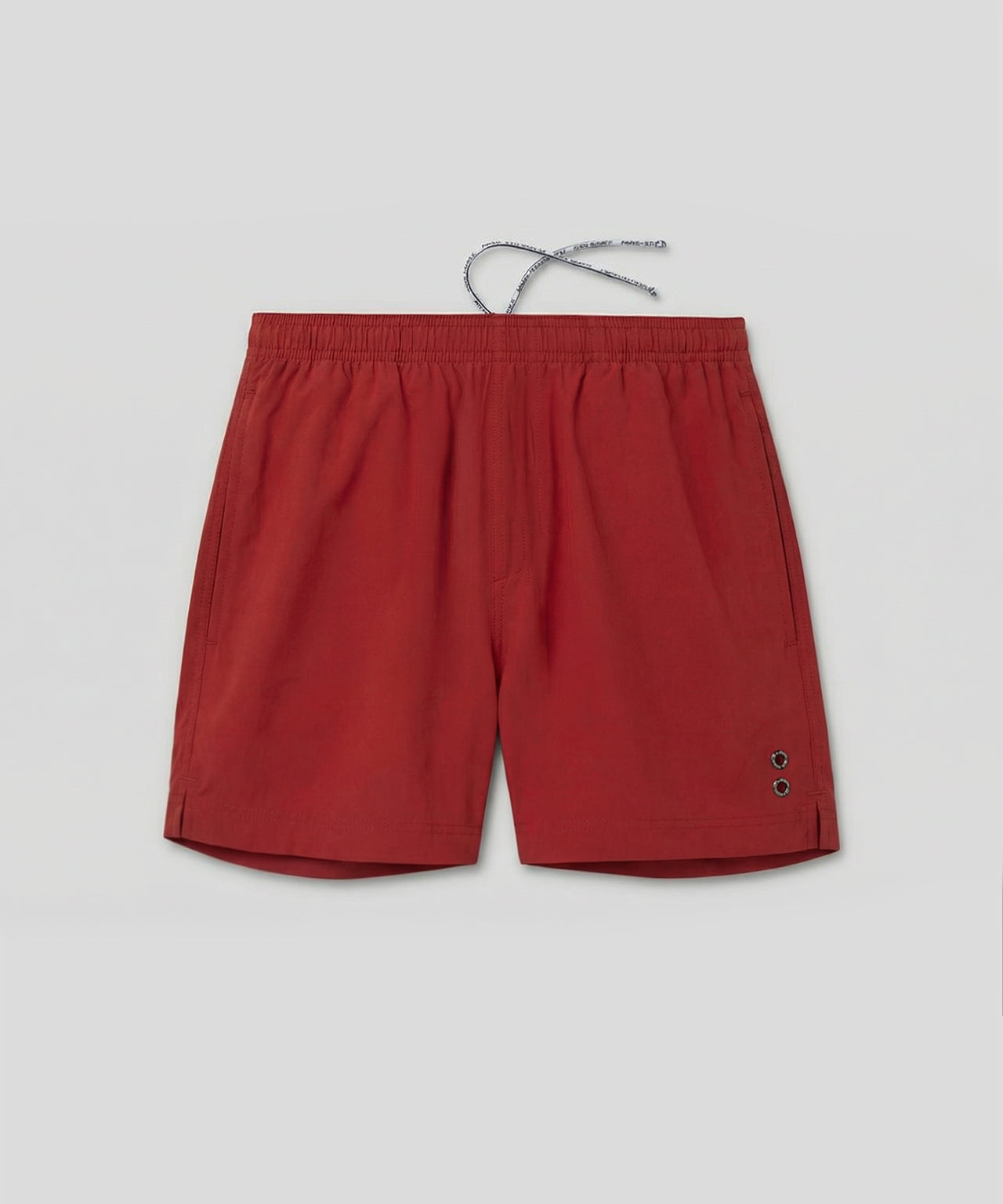 Extended Swim Shorts: Red