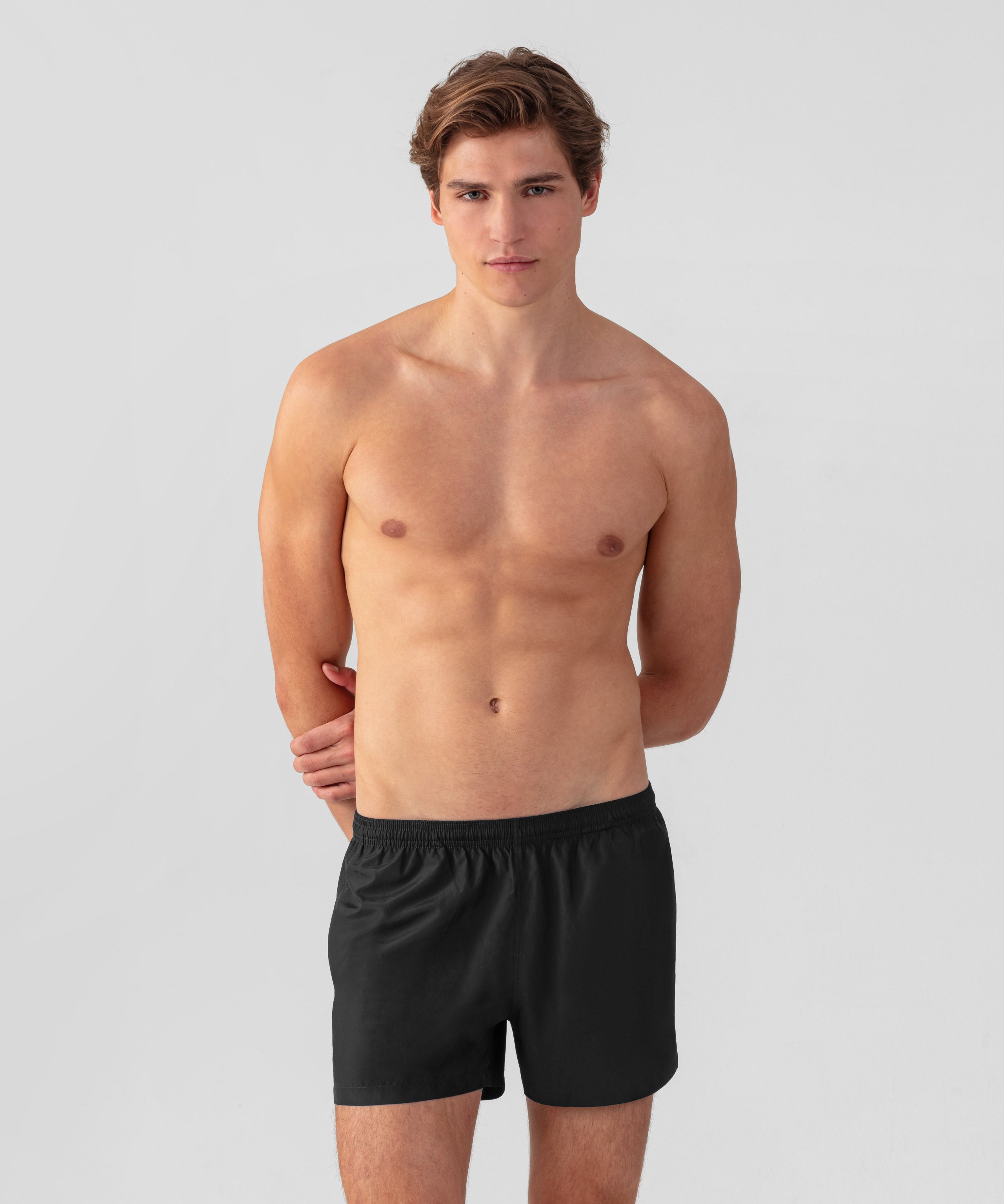 Swim Shorts: Black