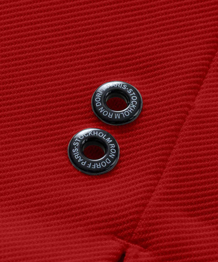 RD Tennis Shorts: Shocking Red