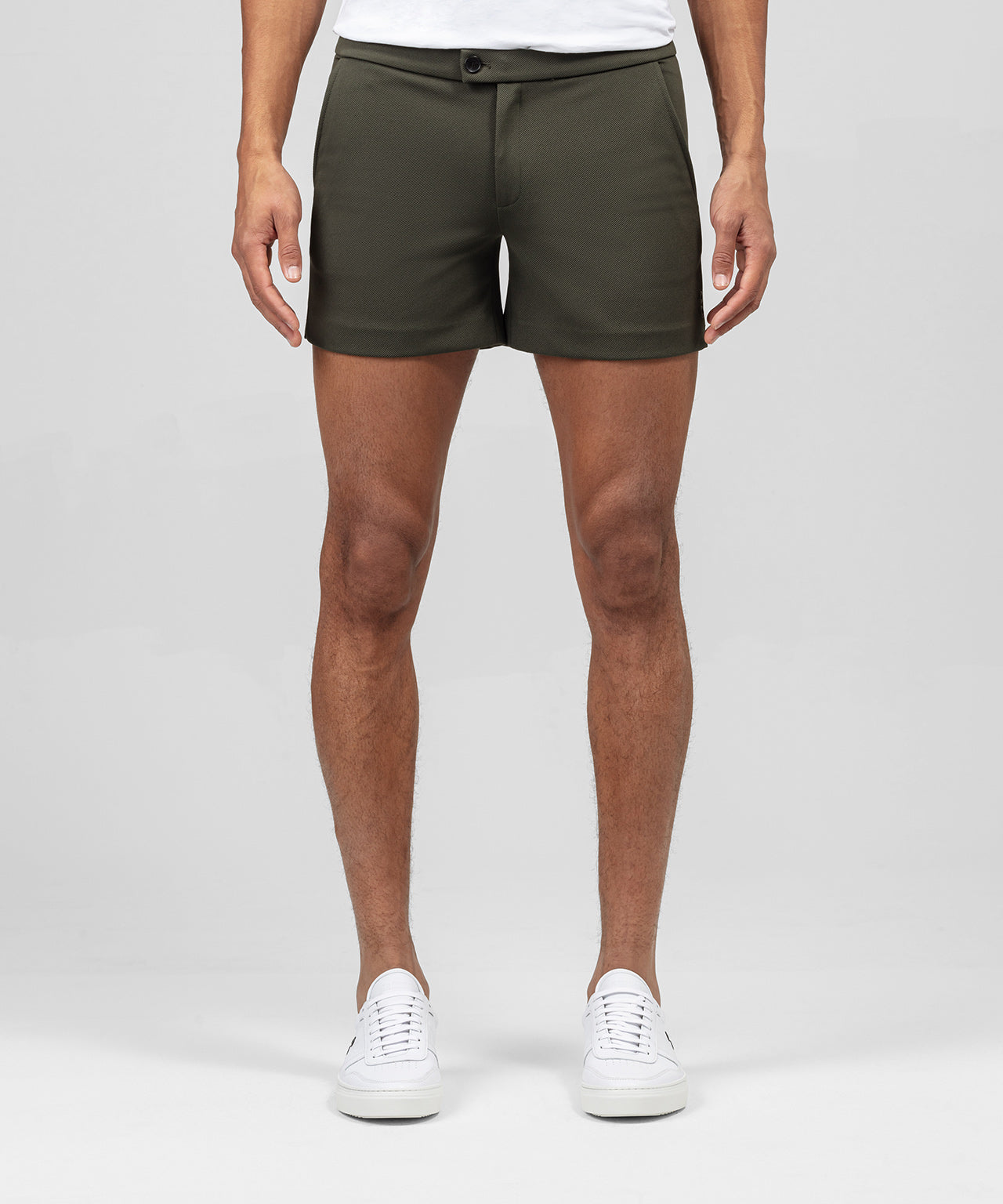 Tennis Shorts: Khaki