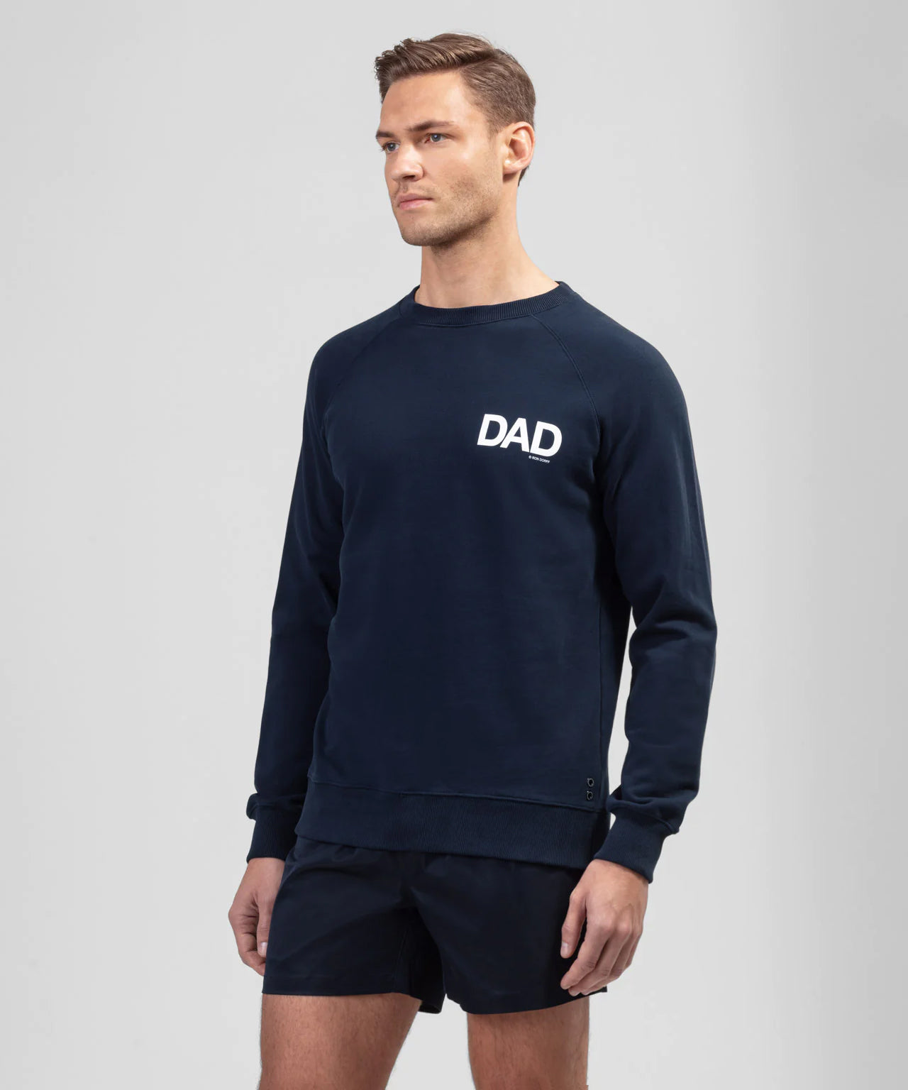 Organic Cotton Sweatshirt DAD: Navy
