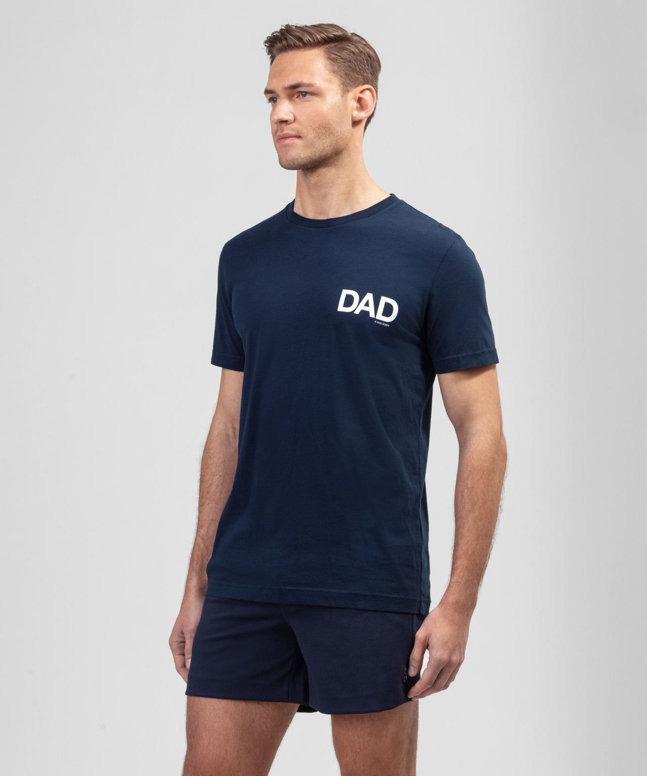 Organic Cotton T-Shirt DAD: Navy