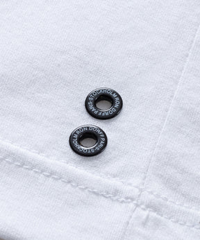 Cotton Modal T-Shirt Eyelet Edition: White