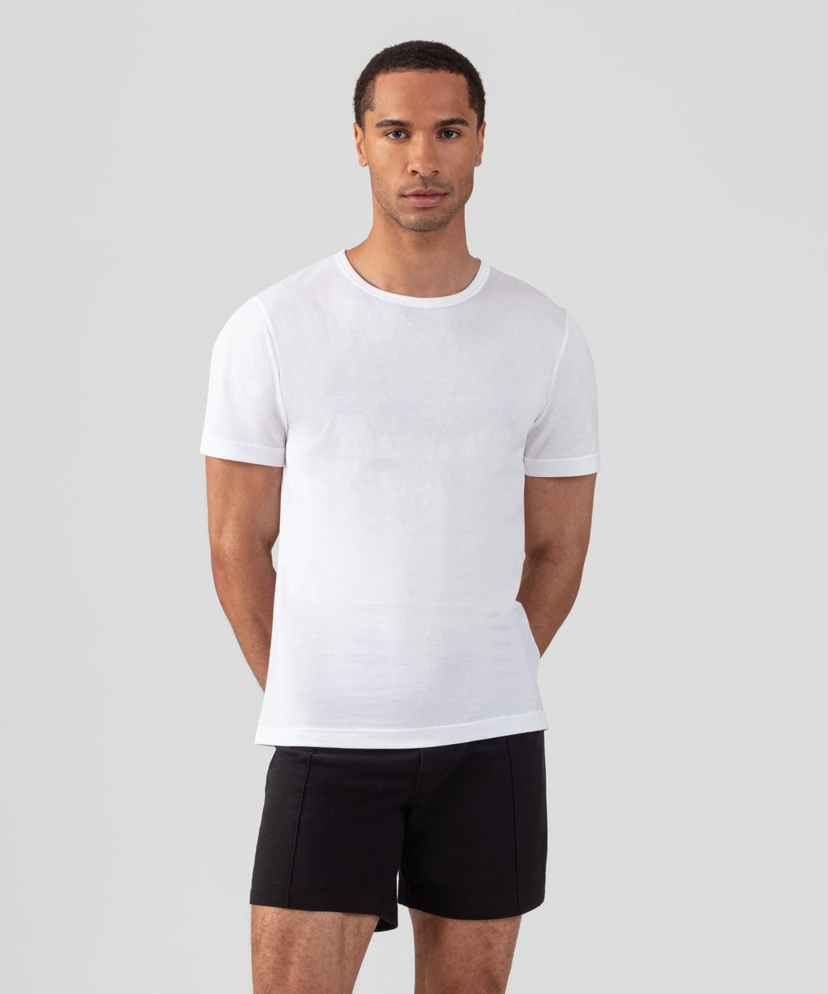 Cotton Modal T-Shirt Eyelet Edition: White