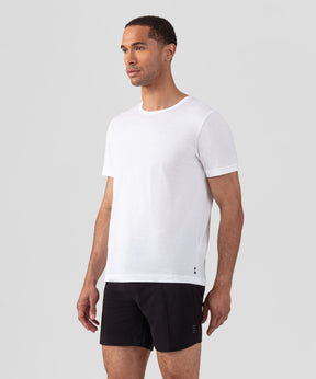 Cotton Modal T-Shirt Eyelet Edition: White