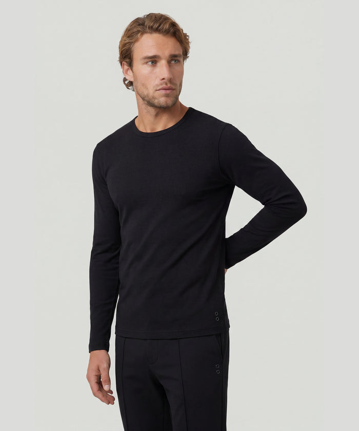 Long Sleeve T-Shirt Eyelet Edition: Black