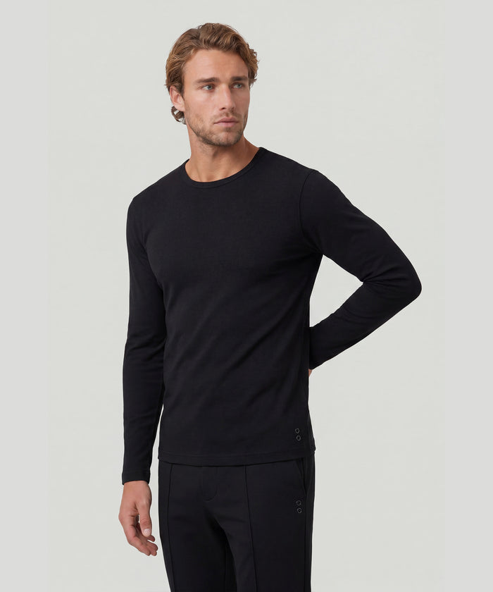 Long Sleeve T-Shirt Eyelet Edition: Black