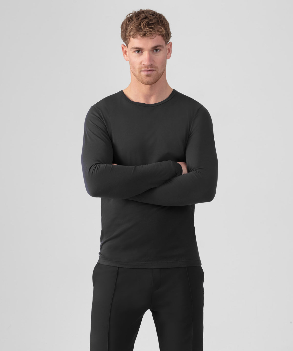 Long Sleeved T-Shirt Eyelet Edition: Black