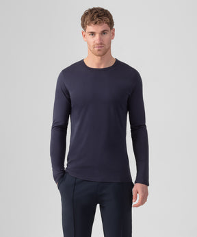 Long Sleeve T-Shirt Eyelet Edition: Navy