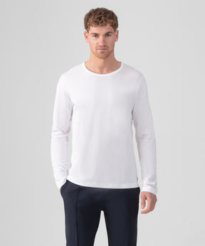 Long Sleeve T-Shirt Eyelet Edition: White