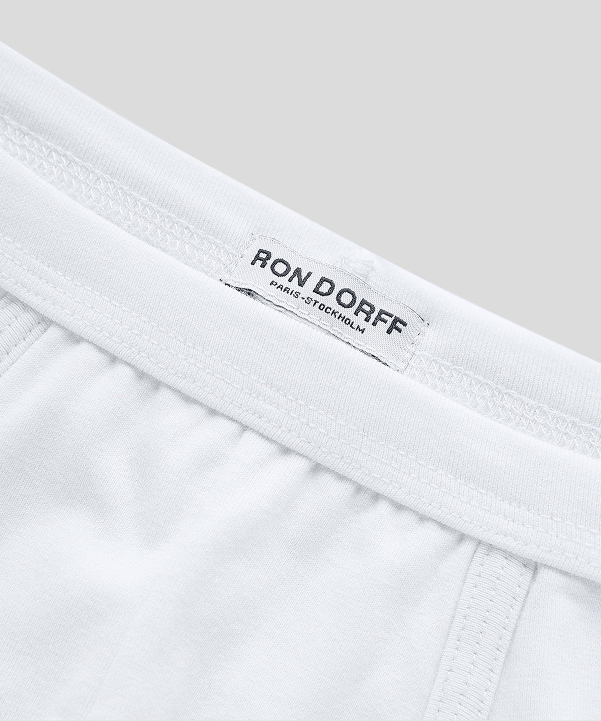 Slim Y-Front Briefs: White