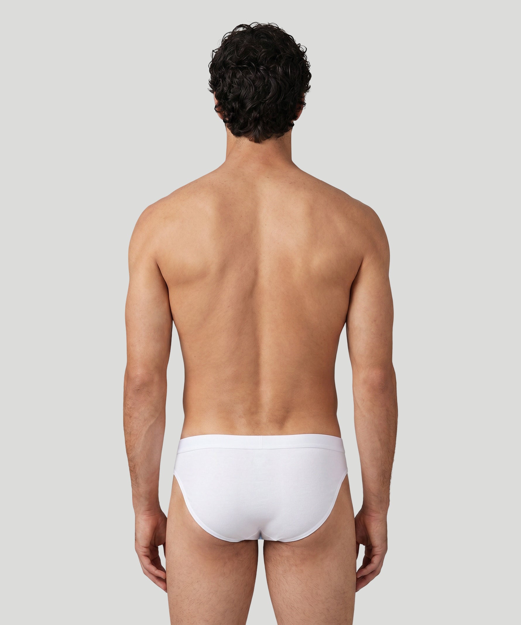 Slim Y-Front Briefs: White