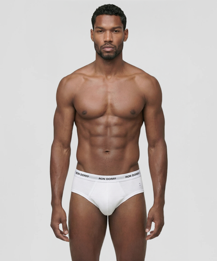 RON DORFF Y-Front Briefs Kit: White