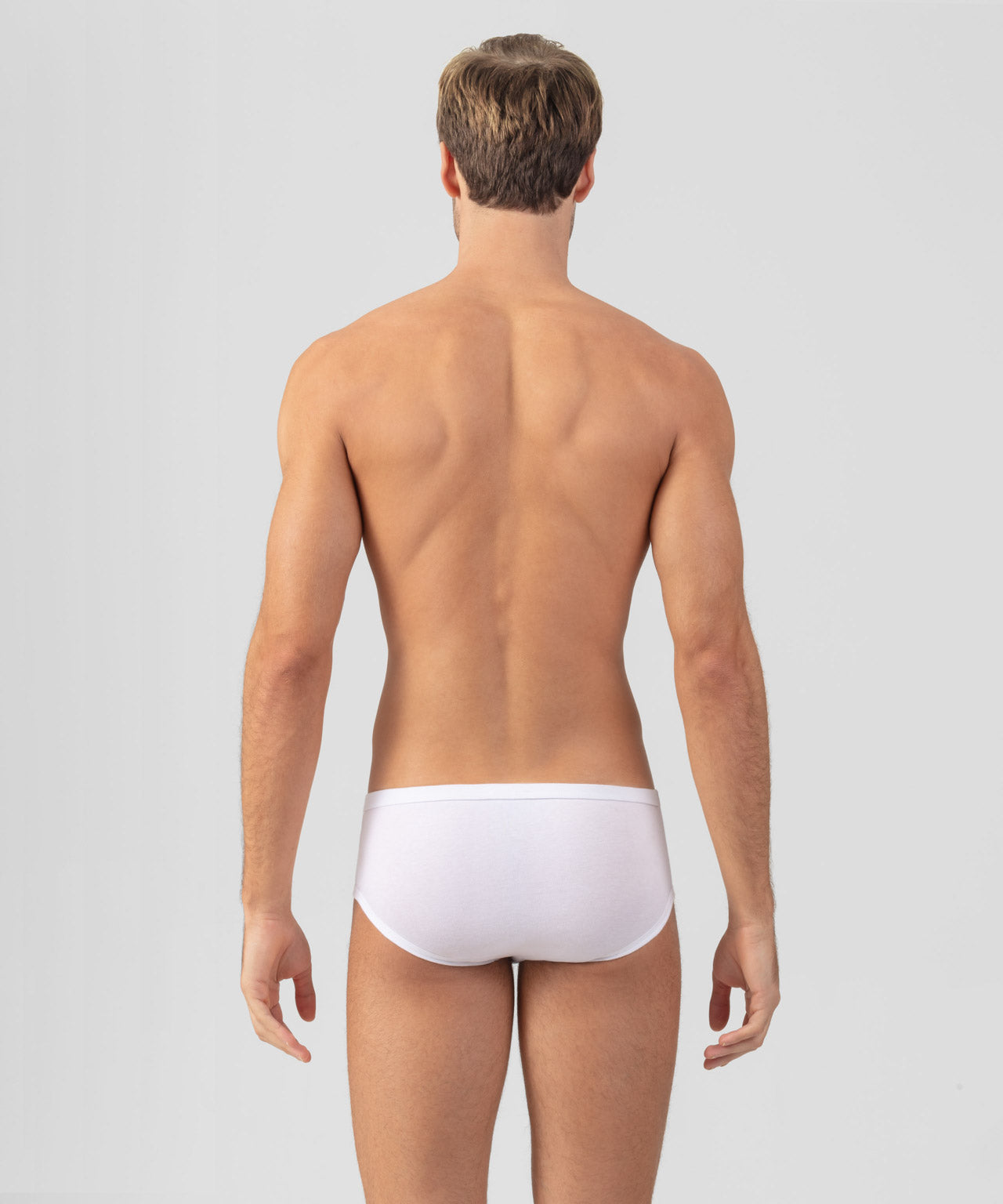 Y-Front Briefs: White