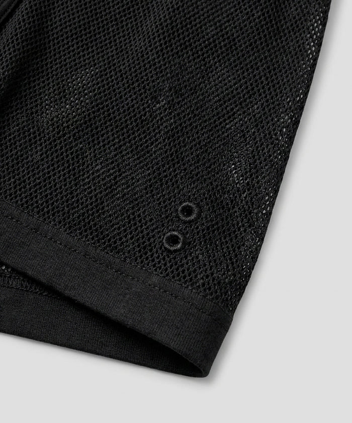 Mesh Boxer Briefs: Black