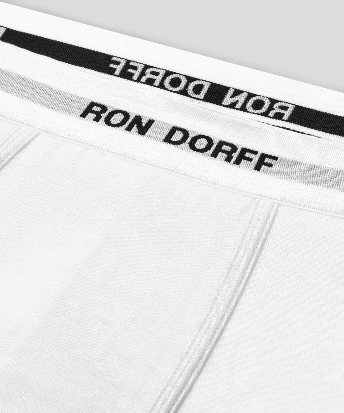 RON DORFF Y-Front Briefs: White