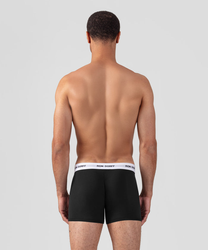 RON DORFF Boxer Briefs Kit: Navy/White/Black