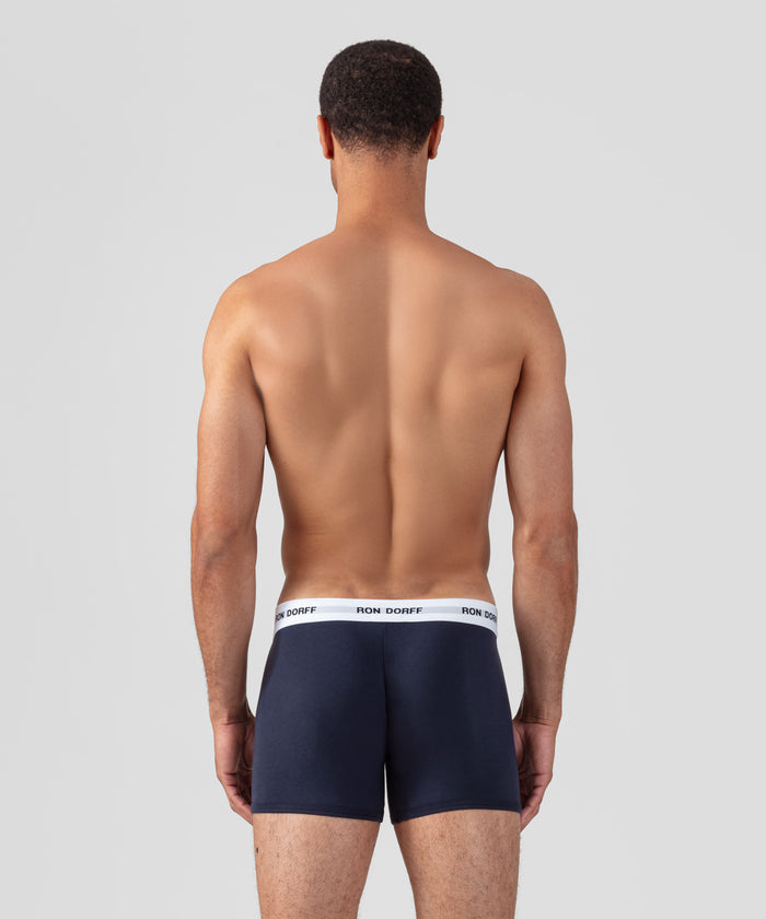 RON DORFF Boxer Briefs: Navy