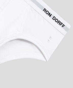RON DORFF Y-Front Briefs: White
