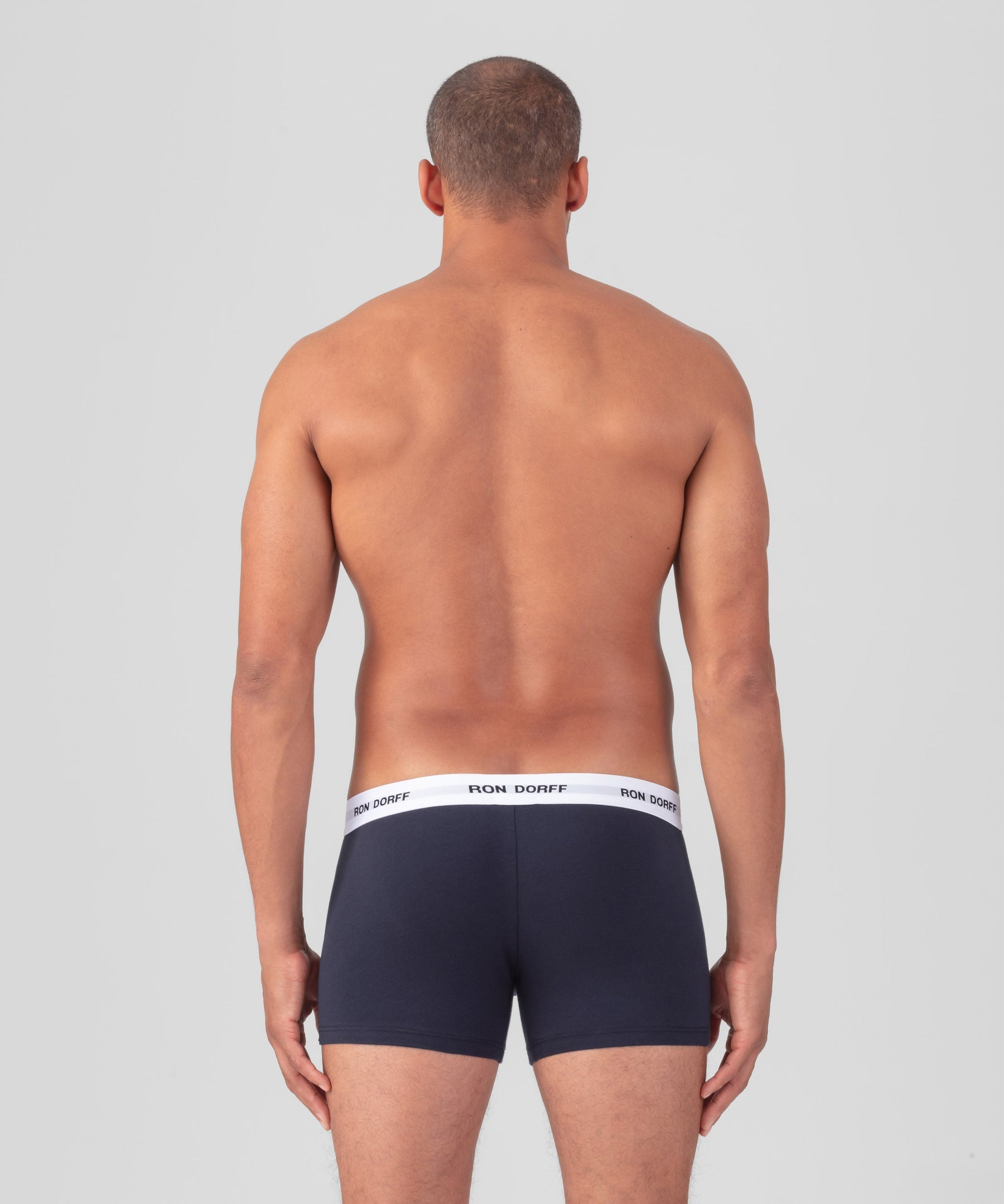 RON DORFF Boxer Briefs: Navy