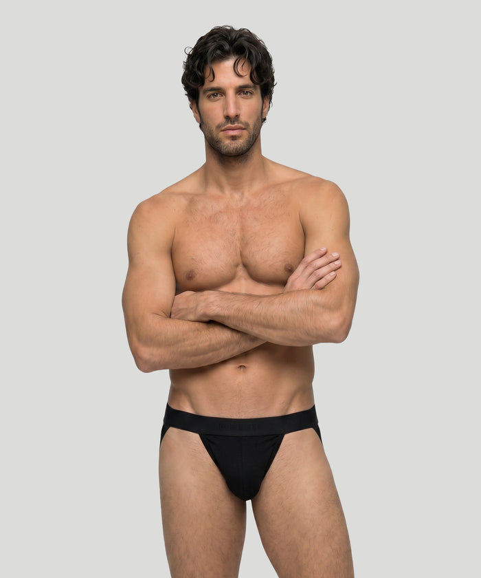 RON DORFF Jockstrap: Black