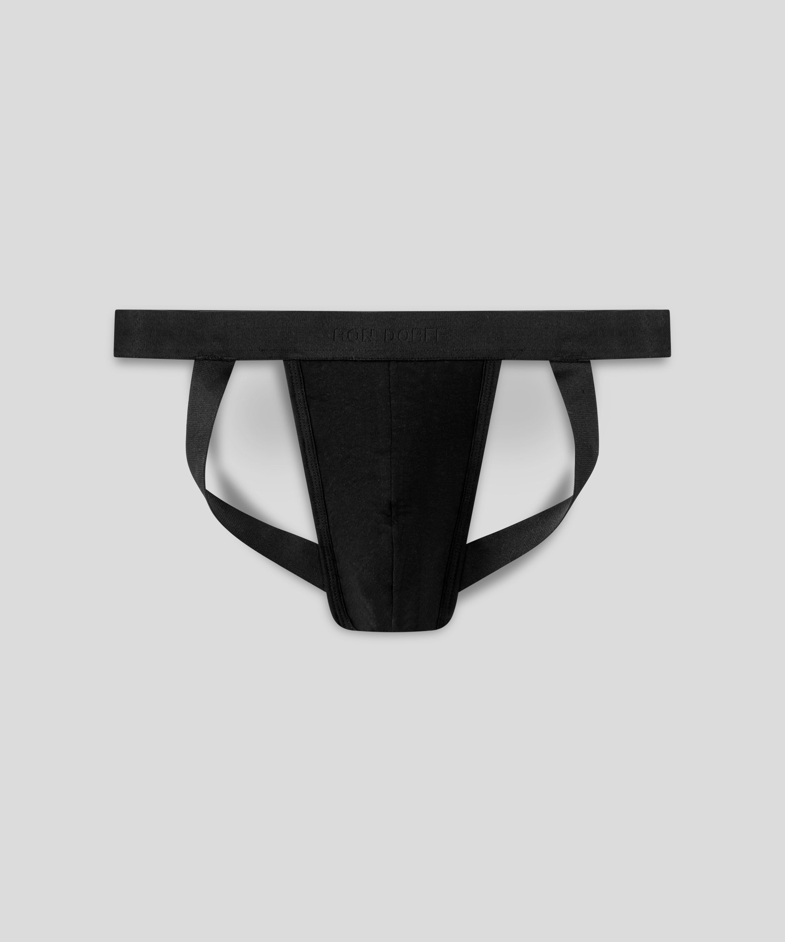 RON DORFF Jockstrap: Black